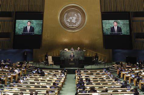 If it’s Wednesday, it must be time to save the world at the UN General Assembly